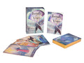 Set of 'Angels of Love and Hope' cards and book on a white background