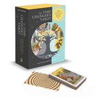 Time Changer's Tarot box with tarot cards on a white background