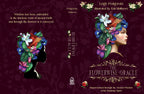 Book cover of 'The Flowerwise Oracle' with floral designs and text on a dark background