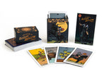 Sleepy Hollow tarot cards with packaging and cards displayed on a white background