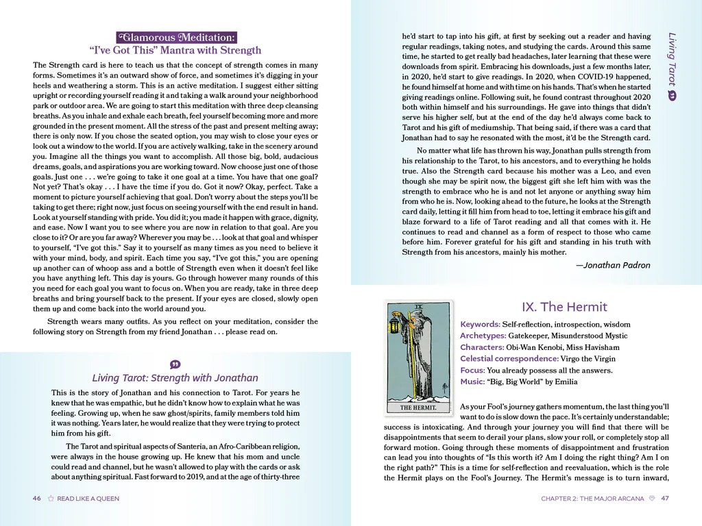 Page from a book with text and a small image of a person on a white background