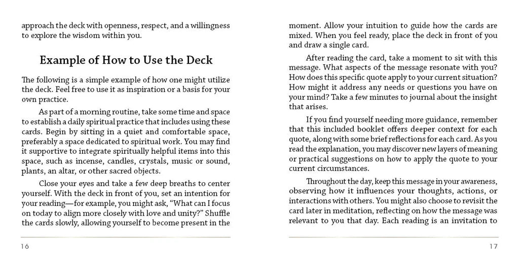 The Law of One Contemplation Deck: Inspiration and Guidance from Ra