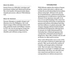 Text about the author, illustrator, and introduction to Wild Alchemy on a white background