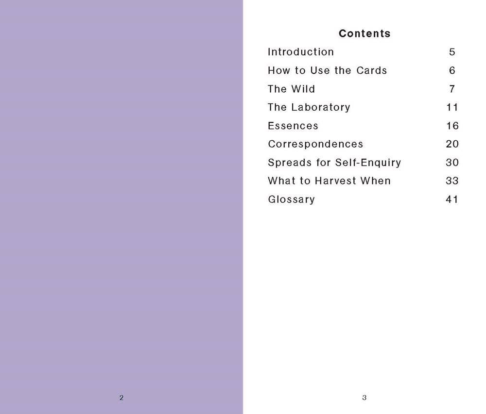 Table of contents for a book or guide with a purple sidebar and white text.