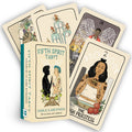 Fifth Spirit Tarot cards with a tarot card book on a white background