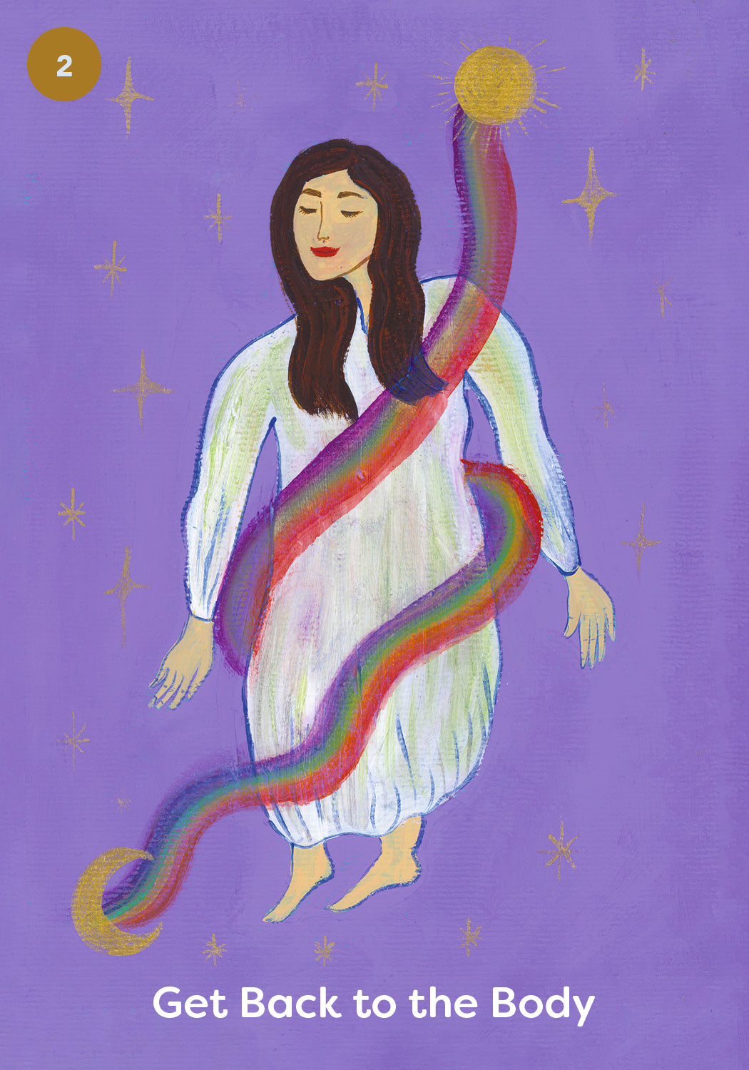  'Trust Your Vibes' oracle cards by Sonia Choquette Get Back to the Body