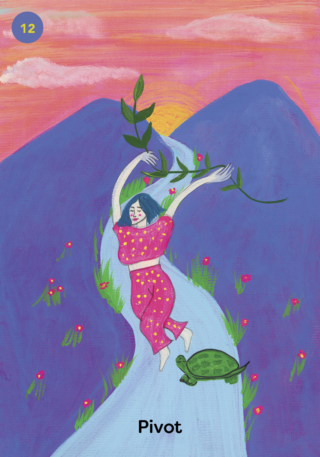  'Trust Your Vibes' oracle cards by Sonia Choquette Pivot
