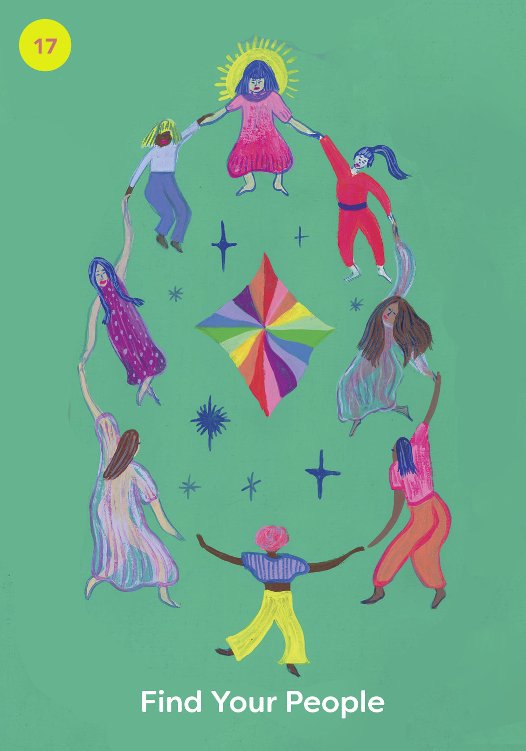  'Trust Your Vibes' oracle cards by Sonia Choquette Find Your People