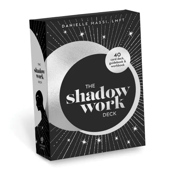Box for 'The Shadow Work Deck' by Danielle Massi, LMFT on a white background