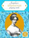 Playing card box with a portrait of a woman and 'Josephine's Divination' text on a blue background.