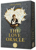 Box for 'The Love Oracle' with decorative design and text