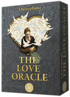 Box for 'The Love Oracle' with decorative design and text