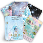Starseed Oracle card set with packaging on a white background