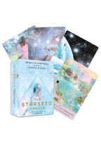 Starseed Oracle card set with packaging on a white background