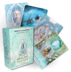 Rebecca Campbell 'The Healing Waters' oracle cards with packaging on a white background