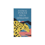 Book cover of 'Animal Power Deck' with a colorful design on a white background