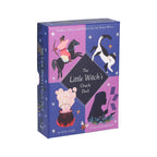 Box of 'The Little Witch's Oracle Deck' with illustrations on a white background