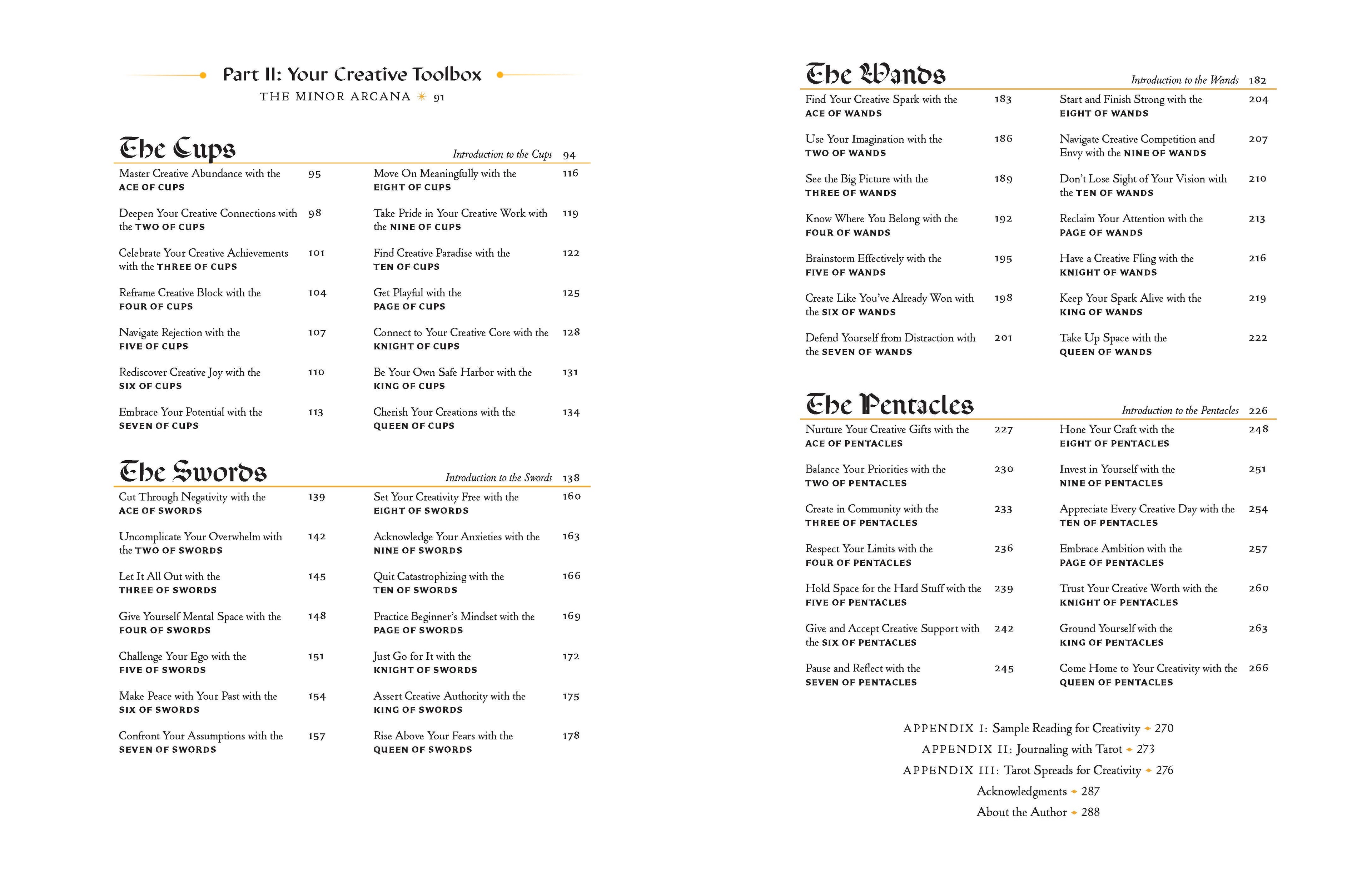 Pages from a book or game manual with text and chapter titles.