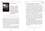 Book page with Sol Invictus text and a tarot card on the left side.