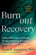 Book cover of 'Burnout Recovery' with a nature-themed design