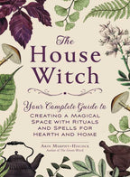 Book cover of 'The House Witch' with herbal and magical themed design.