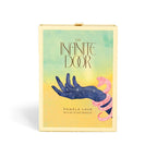 Book cover of 'The Infinite Door' with a colorful design on a white background