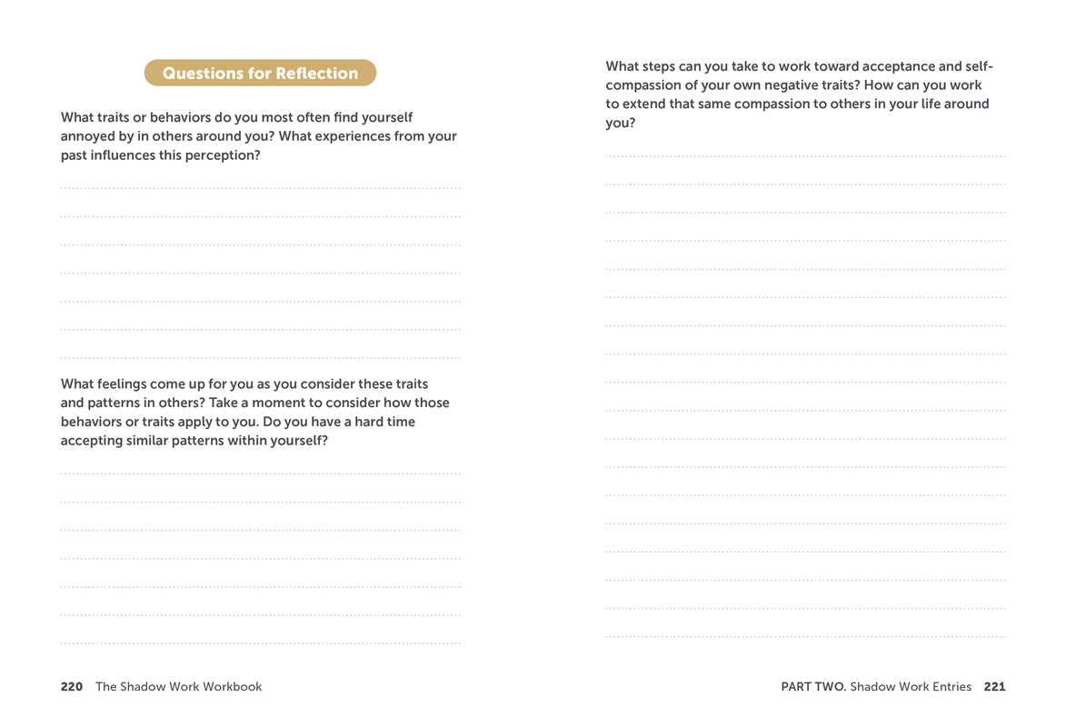 Shadow Work Workbook
