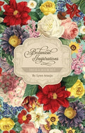 Floral design with a decorative label in the center