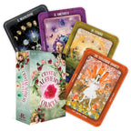 Crystal Alchemy Oracle cards on a white background