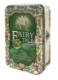 Fairy Tale Lenormand card set in a decorative tin with artwork by Lisa Hunt and written by Arwen Lynch.