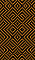 Geometric pattern with black lines on a yellow background