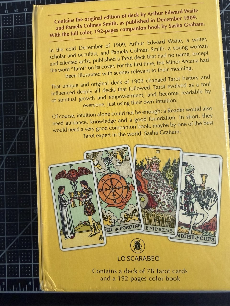 Photo showing the cosmetic imperfections on this copy