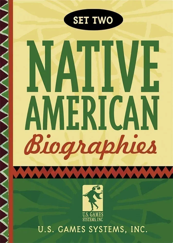 Book cover of 'Native American Biographies Set Two' by U.S. Games Systems, Inc.