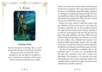 Page from a book or magazine featuring an illustration of Gaia and text about her mythological significance.
