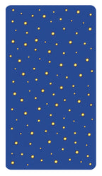 Blue background with gold star pattern