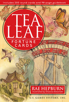 Tea Leaf Fortune Cards packaging with illustrations and text
