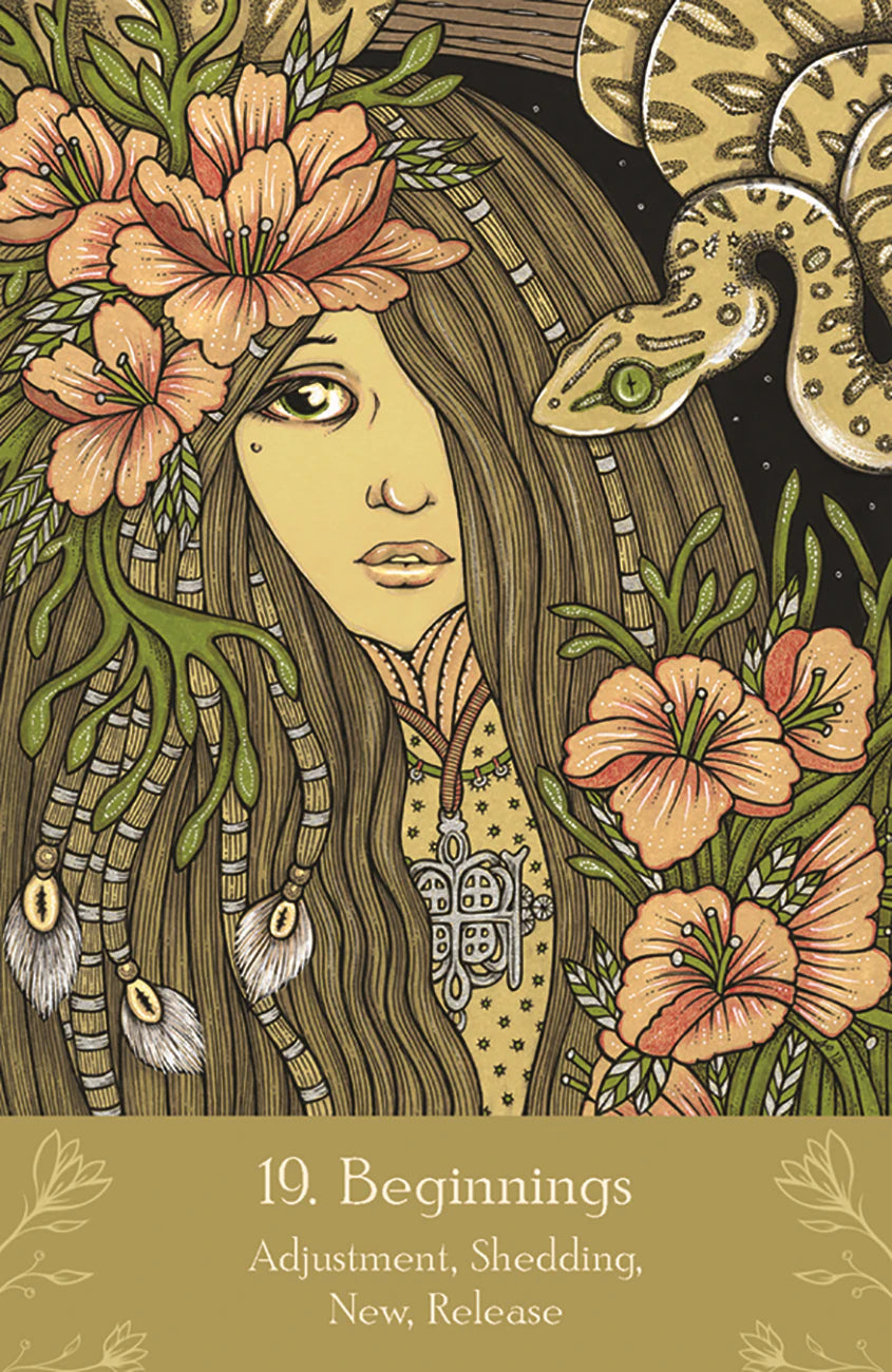 Card 19. Beginnings from the Universal Folk Oracle