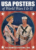 USA Posters of World Wars I & II book cover with a sailor and Lady Liberty illustration.