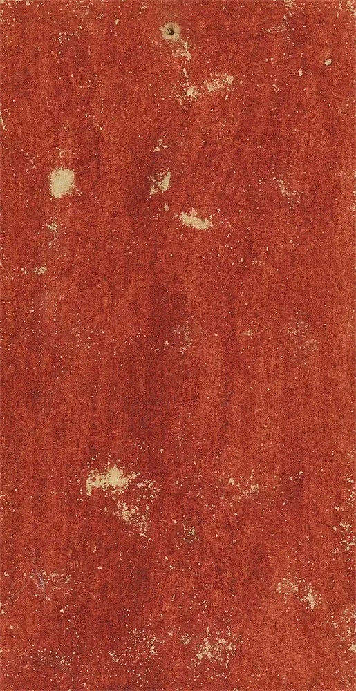 Textured red surface with a rough finish