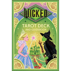 Wicked Tarot Deck and Guidebook cover with two characters and decorative elements