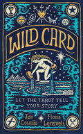 Book cover of 'Wild Card' with tarot card design elements and text.