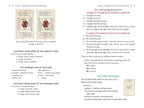 Page from a book or manual explaining card meanings with illustrations and text.