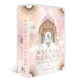 Astral Realms Crystal Oracle packaging with a crystal design on a white background