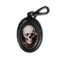 Froth on the Daydream Black Keychain