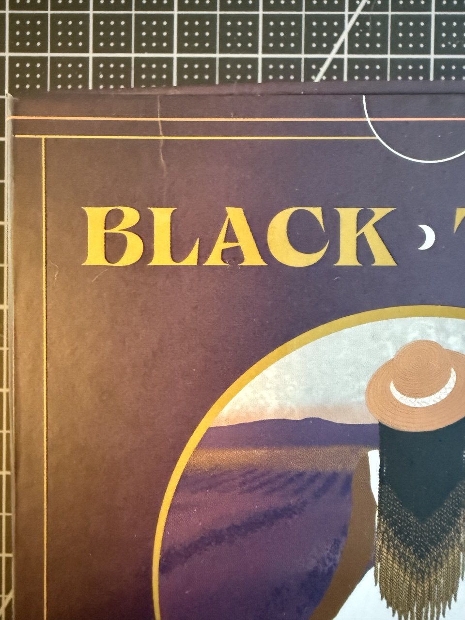 Photo showing the cosmetic imperfections on this copy