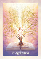 Artistic depiction of a person within a tree growing from an open book with a soft, warm color palette.