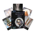 Starlight Frequencies Oracle cards by Leah Shoman on a white background