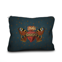 Sacred Butterfly Velvet Pouch
