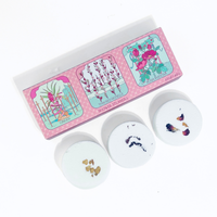 Floral Tarot Shower Steamer Trio With Botanicals