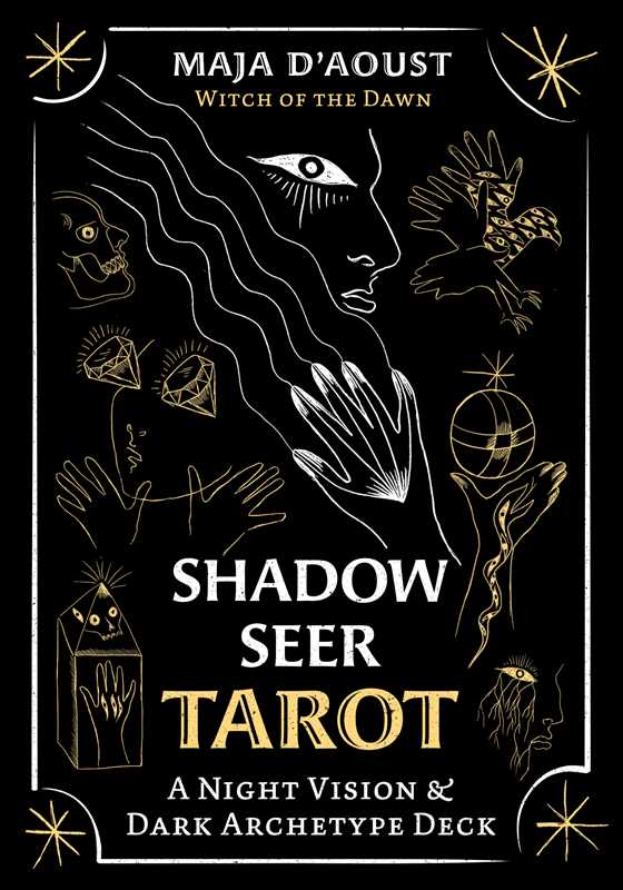 Shadow Seer Tarot by Maja D'Aoust: Flashcards; 256 pages / English